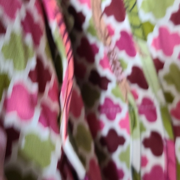 Vera Bradley Hello Dahlias Retired Purse Shoulder Bag Floral Kiss Lock GUC READ - Picture 14 of 16